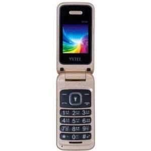 Yxtel W298 Flap Mobile Phone (Gold) Seal Opened Box