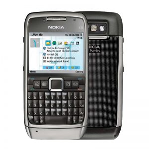 Nokia E71 Steel Grey Qwerty Keypad Mobile Refurbished