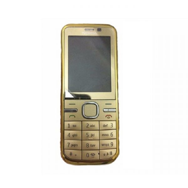 Nokia C5-00 Gold Edition Mobile Refurbished