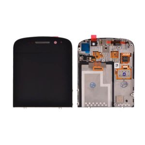 Buy Blackberry Q10 | LCD Display and Touch Screen Replacement Digitizer Assembly with Frame | BLACK at Zoneofdeals.com