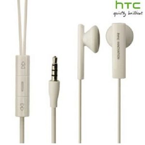 Earphone For HTC Innovation with 3.5mm Jack & mic – WHITE