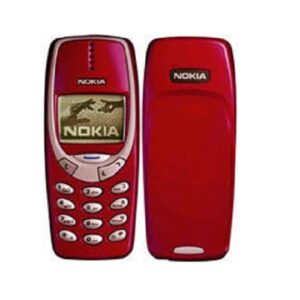 Nokia 3310 Phone Refurbished (Year 2003 Vintage Phone) Red