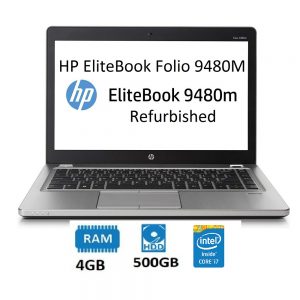 Refurbished HP EliteBook Folio 9480M 14in Intel Core i7 4th Gen 4GB 500GB