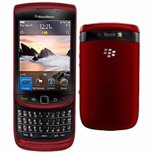 Blackberry Torch 9800 Slide Touchscreen Qwerty keypad – Refurbished Red