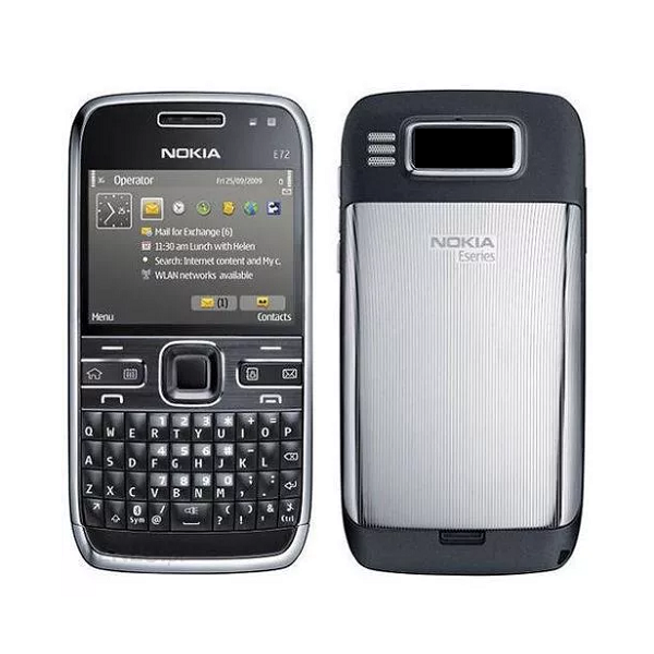 Nokia E72 | NON-CAMERA | Keypad Phone | Refurbished - GREY