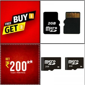 Buy 1 Get 2 FREE - 2GB MicroSD Memory Card on zoneofdeals.com