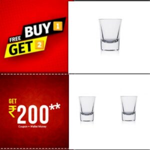 Buy 1 Get 2 FREE - Tequila Shots Glasses - 25ML on zoneofdeals.com