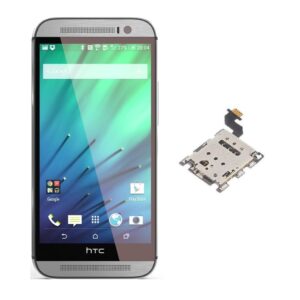 100% Original Replacement Sim connector For HTC One M8