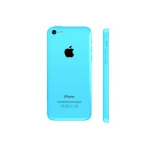 Apple iphone 5c Full Body Housing With Sim Tray Power On/Off Button Flex (Blue)