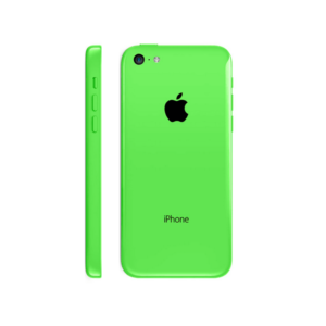 Apple iphone 5c Full Body Housing With Sim Tray Power On/Off Button Flex (Green)
