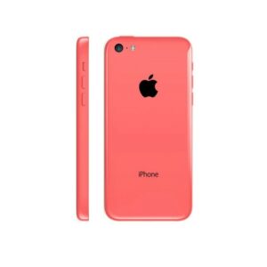Apple iphone 5c Full Body Housing With Sim Tray Power On/Off Button Flex (Pink)