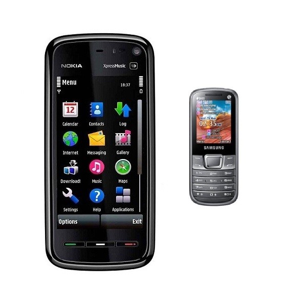 Nokia 5800 Xpress Music Mobile Refurbished + Dual Sim Mobile Free