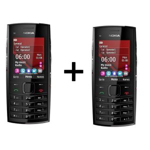 Combo Offer | Pack of 2 | Nokia X2-02 | Pre-owned/ Used Keypad Mobile