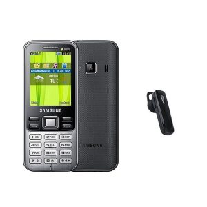 Samsung Metro Duos GT-C3322 Refurbished Mobile Black + A Bluetooth Free  at Zoneofdeals.com