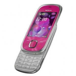 Nokia 7230 Slider Refurbished Mobile-Pink Zoneofdeals.com