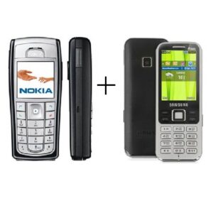 Buy Combo Offer - Nokia 6230i Refurbished + Samsung Metro Duos GT-C3322 Pre-owned/Used Mobile FREE at Zoneofdeals.com