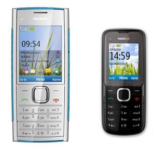 Nokia X2-00 Keypad Mobile Refurbished +Nokia C1 Single Sim Mobile Free at Zoneofdeals