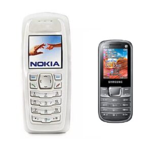 Nokia 3100 Vintage Keypad Mobile Refurbished + Samsung Metro E2252 Mobile free