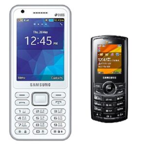 Samsung Metro SM-B355E +Samsung Hero E2232 Pre-owned/Used Keypad Phone Free at Zoneofdeals