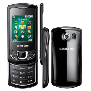 Samsung E2550 Monte Sliding Refurbished Mobile- Black at Zoneofdeals.com