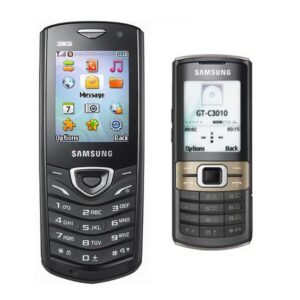 Samsung C5010 Squash Keypad Pre-owned/Used Mobile + Samsung GT C3010 Free