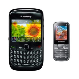 Blackberry 8520 Curve Pre-owned Mobile +Samsung Metro Used Phone Free at Zoneofdeals
