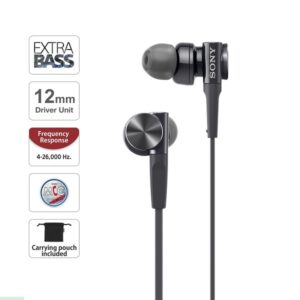Sony MDR-XB75AP in-Ear Extra Bass Headphones with Mic - Unboxed Like New