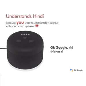 MarQ Smart Home Speaker with Google Assistant - Unboxed Like New