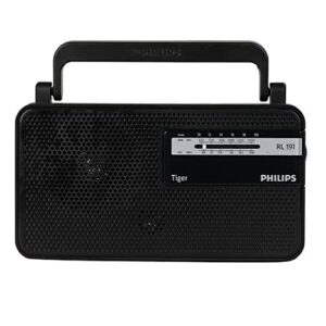 Philips Audio with MW/FM Bands RMS Sound output Radio with Battery And External - Unboxed Like New