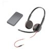 Plantronics C3225 Stereo 3.5mm with Mic Wired Headphone - Refurbished