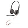 Plantronics C3225 Stereo 3.5mm with Mic Wired Headphone - Refurbished