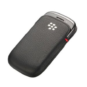 Leather Case For Blackberry 9220 & 9320 Curve - Black