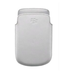 Leather Case For Blackberry Bold 9720- White