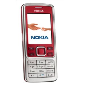 Nokia 6300 Keypad Mobile Refurbished Red