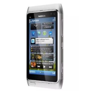 Nokia N8| No Sim Card Woking | Refurbished Mobile | Silver