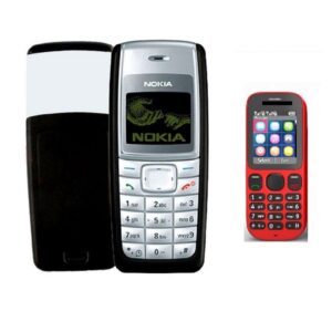 Nokia 1110i Non Camera Keypad Phone Refurbished + Dual Sim Phone Free