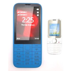 Nokia 225 | Keypad Phone Refurbished Mobile + Nokia C2-00 Used Phone Free at zoneofdeals.com