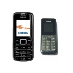 Nokia 3110 classic Black Keypad Mobile Refurbished + Nokia 105 Free Phone Used Mobile