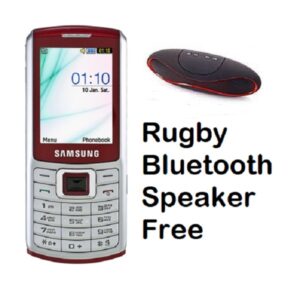 Samsung Metro S3310 Keypad Phone Refurbished Mobile + Rugby Bluetooth Speaker Free