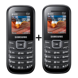 Combo Offer | Pack of 2 | Samsung GT E1207Y | Refurbished at Zoneofdeals.com