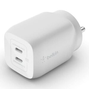 Buy Belkin  Dual Wall Boost Fast Charger pro 65W -Excellent Condition from Zoneofdeals.com