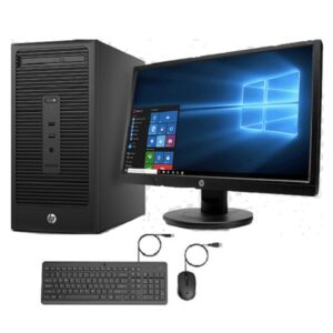 Buy HP Pro Desk 400 G2 Micro Tower Desktop | Core i3 4th Gen | 4GB+ 500GB +18.5″ LCD + Keyboard + Mouse Refurbished from zoneofdeals.com