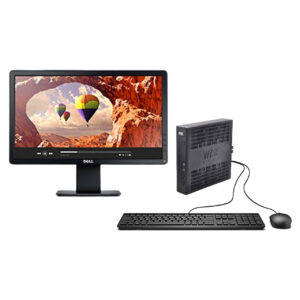 Dell Wyse Thin Client | Small Size Desktop | 4GB+320GB HDD | 18.5″ LCD + Keyboard +Mouse Refurbished From Zoneofdeals.com