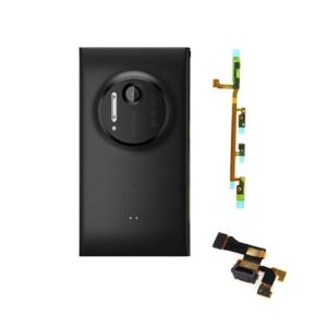 Buy Battery Door Case with Volume Flex & Charging Flex For Nokia Lumia1020 Black from Zoneofdeals.com