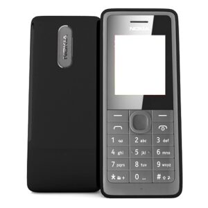 Buy Full Body Housing for Nokia 107 Black From Zoneofdeals.com