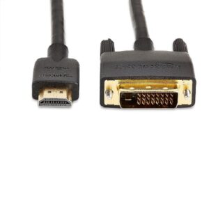 Amazon Basics HL-007348 HDMI Input to DVI Output 15 Feet Cable