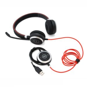 Buy Jabra Evolve 40 UC Wired Over the Ear Headphone with Controller - Refurbished from Zoneofdeals.com
