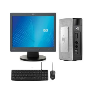 Buy HP Thin Client T5570E | 4GB+5000GB Refurbished Desktop +15″ HP LCD With Keyboard Mouse from zoneofdeals.com