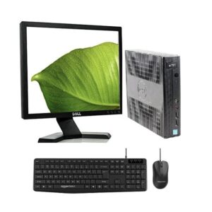Buy Dell Wyse Thin Client | 4GB + 128GB | Refurbished Desktop + 17″ Dell LCD With Keyboard Mouse from zoneofdeals.com