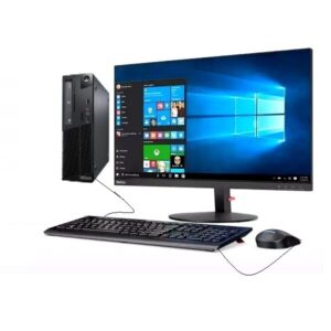 Buy Lenovo ThinkCentre M81 | Core i5 Desktop | 8GB+128GB SSD+ 320 HDD | 18.5″ LCD + Keyboard + Mouse Refurbished from zoneofdeals.com